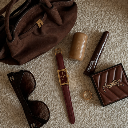 Montaigne Watch Burgundy | Caliarue