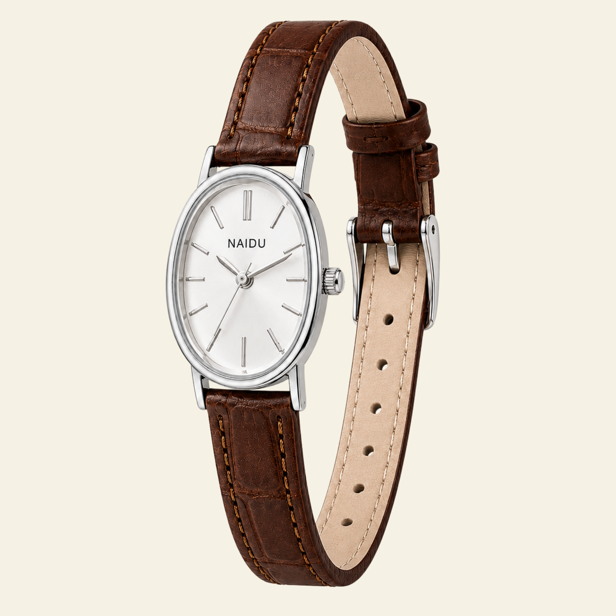 Madeleine Watch Cognac | Caliarue