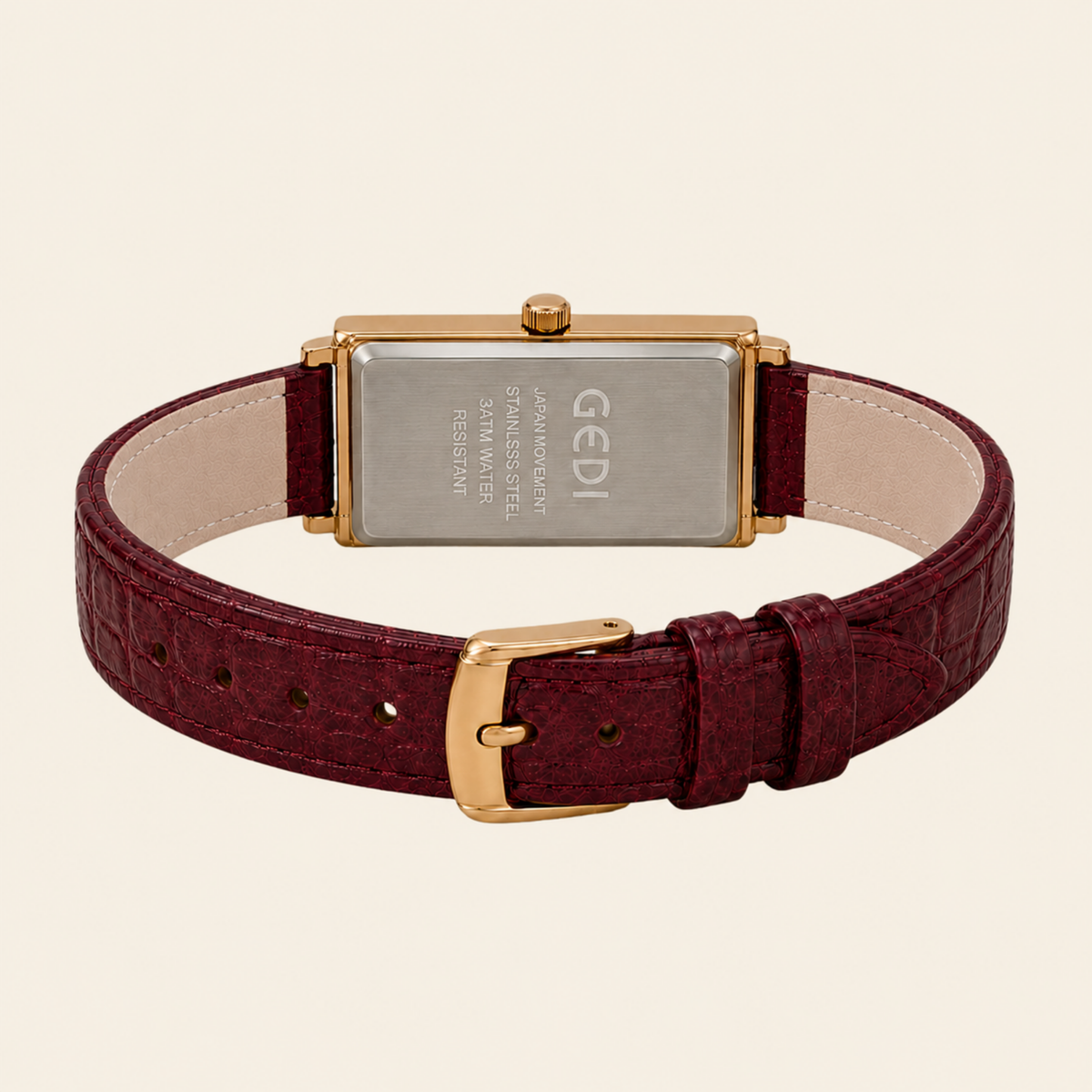 Montaigne Watch Burgundy | Caliarue