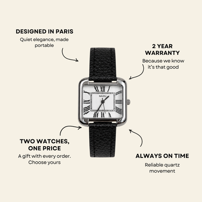 Concorde Watch Black | Caliarue