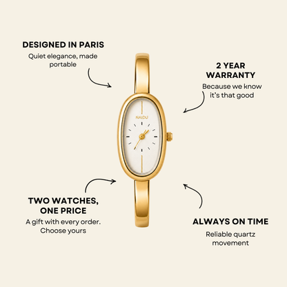 Passy Watch Gold | Caliarue
