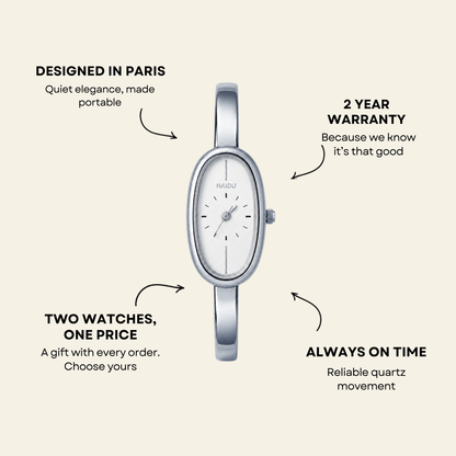 Passy Watch Silver | Caliarue