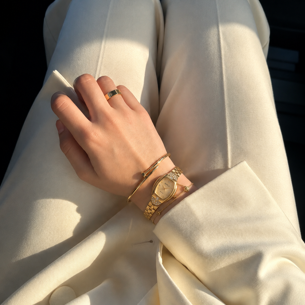 Trocadéro Watch Gold | Caliarue