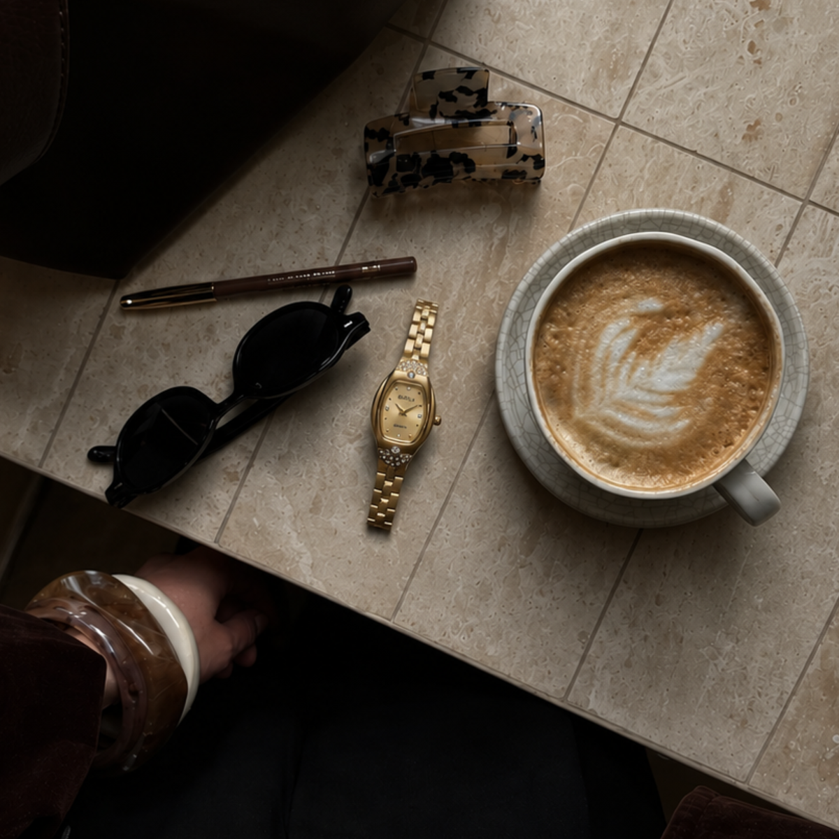 Trocadéro Watch Gold | Caliarue