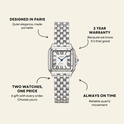 Le Marais Watch Argent | Caliarue