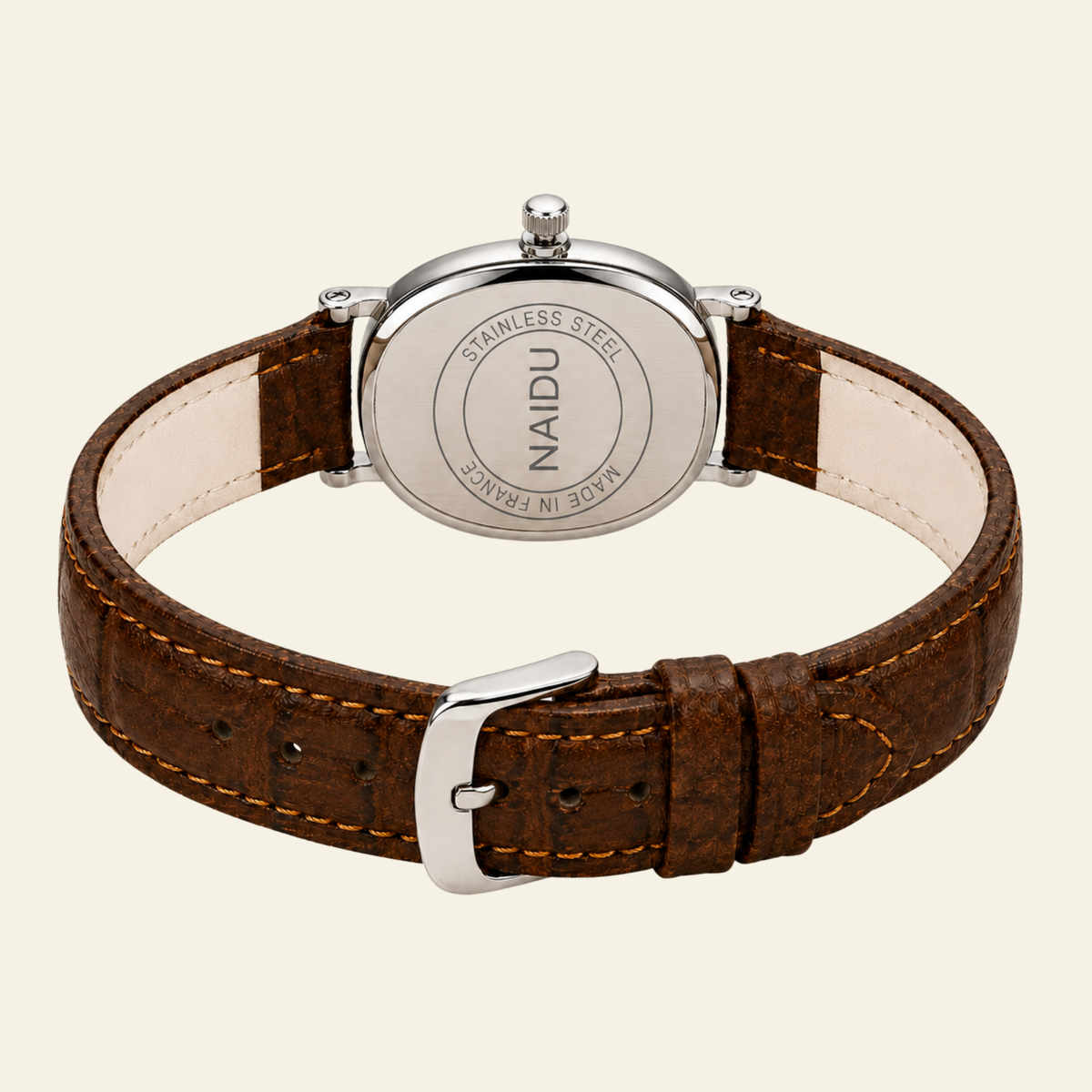 Madeleine Watch Cognac | Caliarue