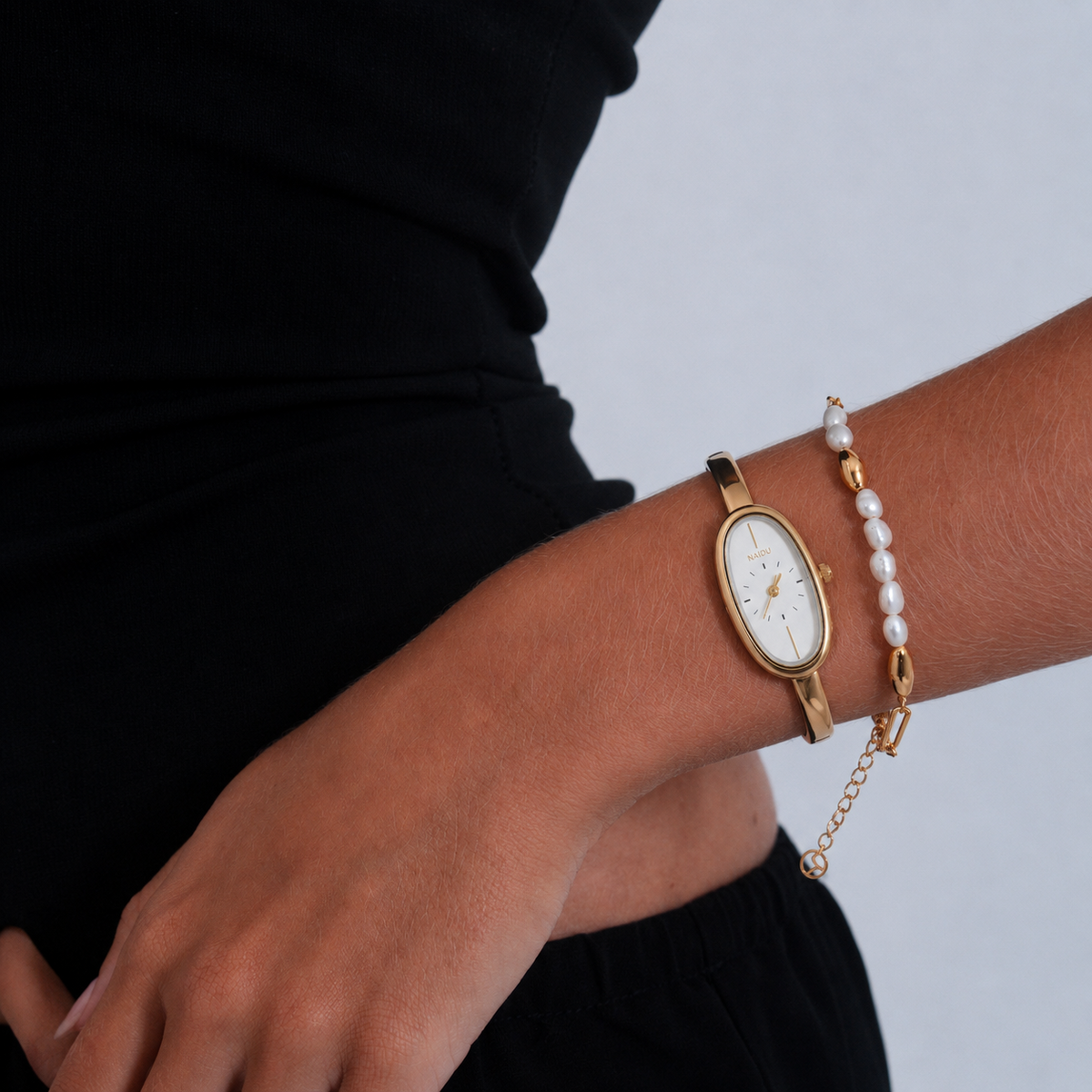 Passy Watch Gold | Caliarue